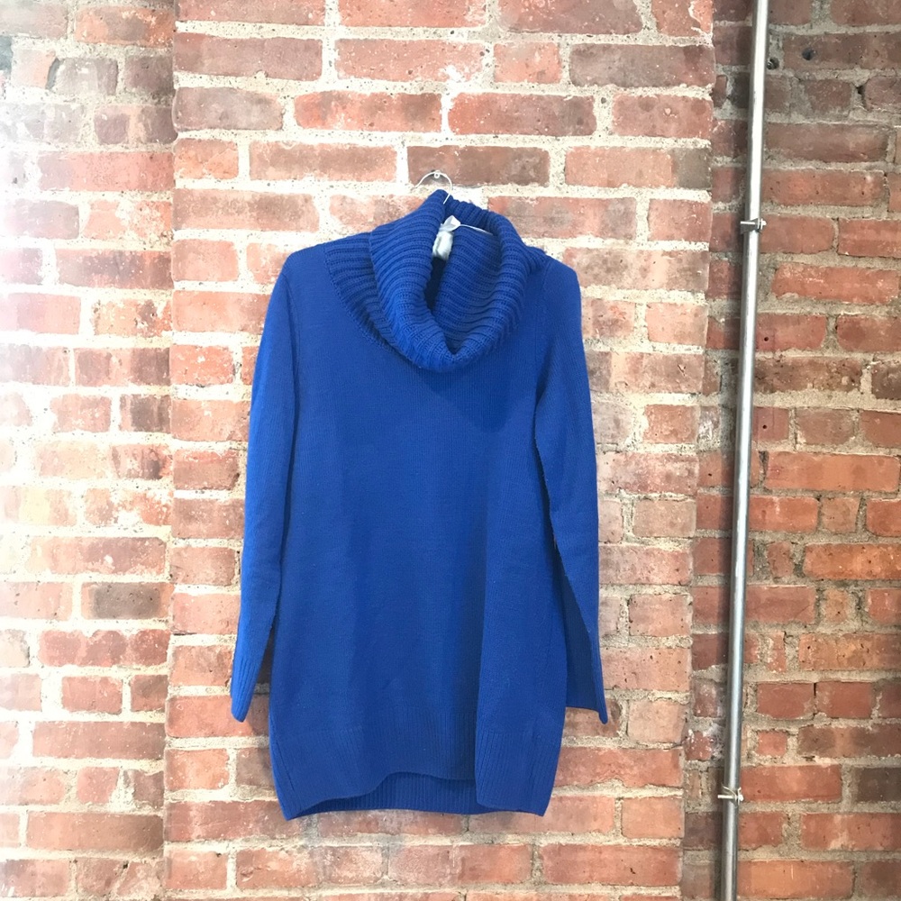 Royal Blue Oversized Sweater